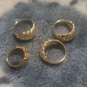 Gold Tone Rings Will Not Tarnish